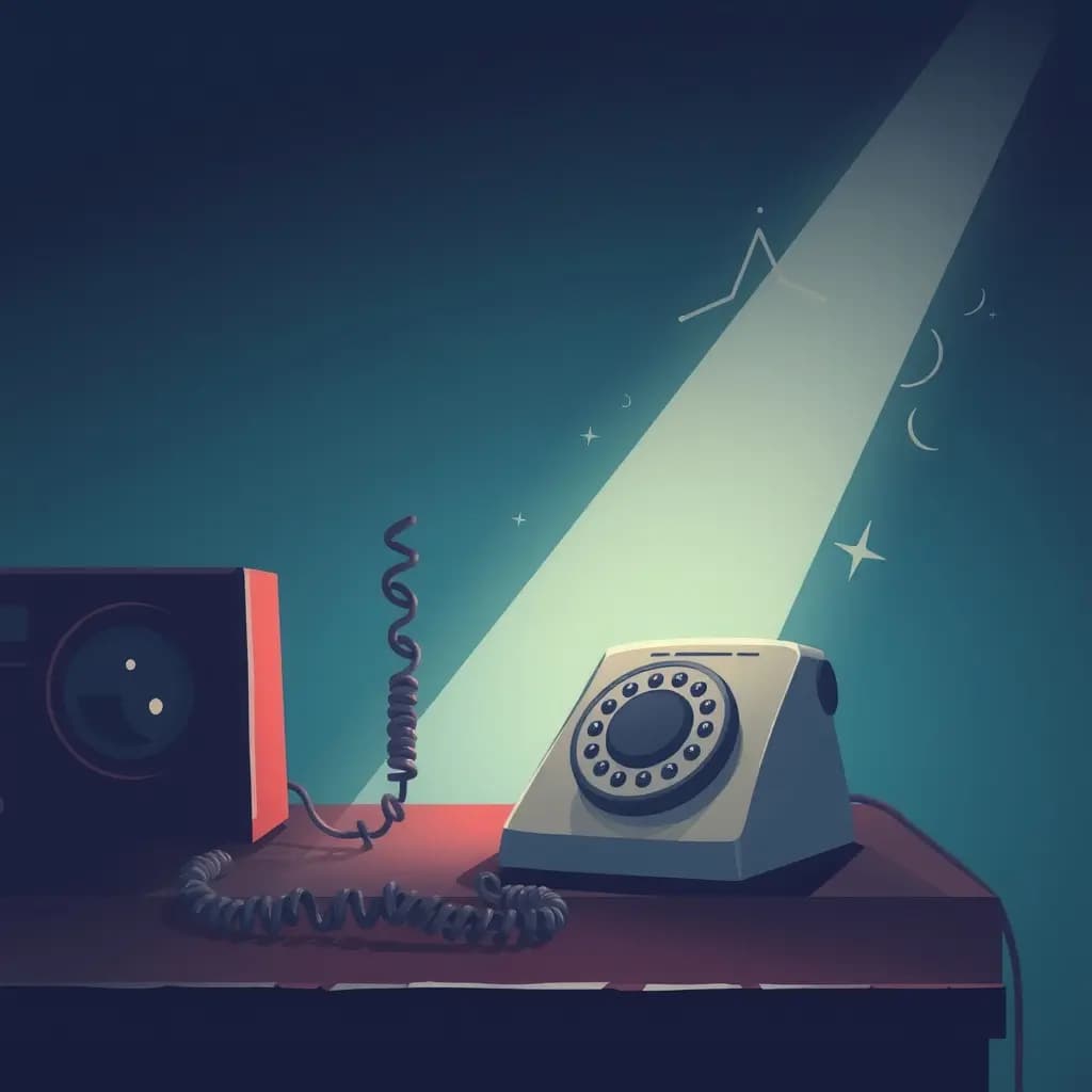 Dream illustration: Old landline keeps ringing