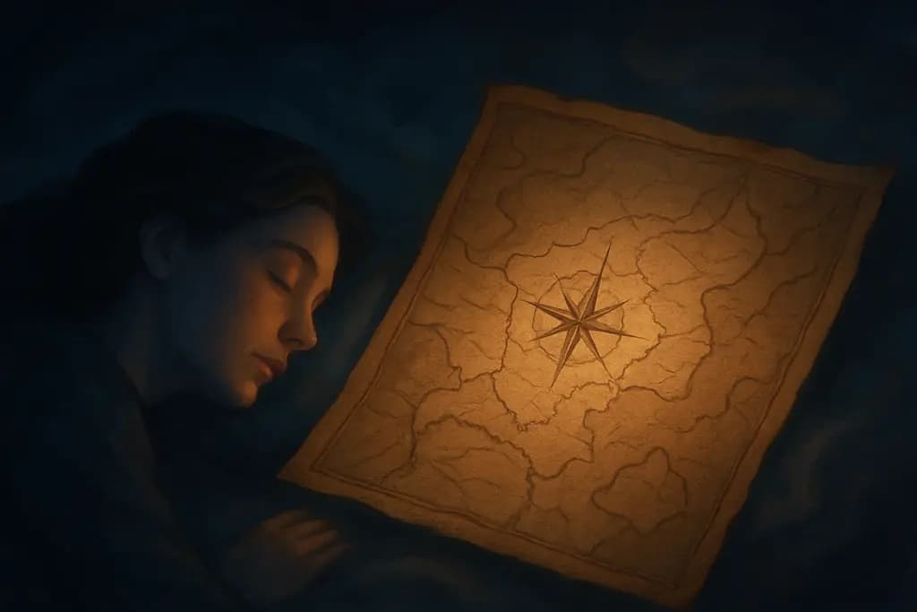 Dream illustration: Old Map