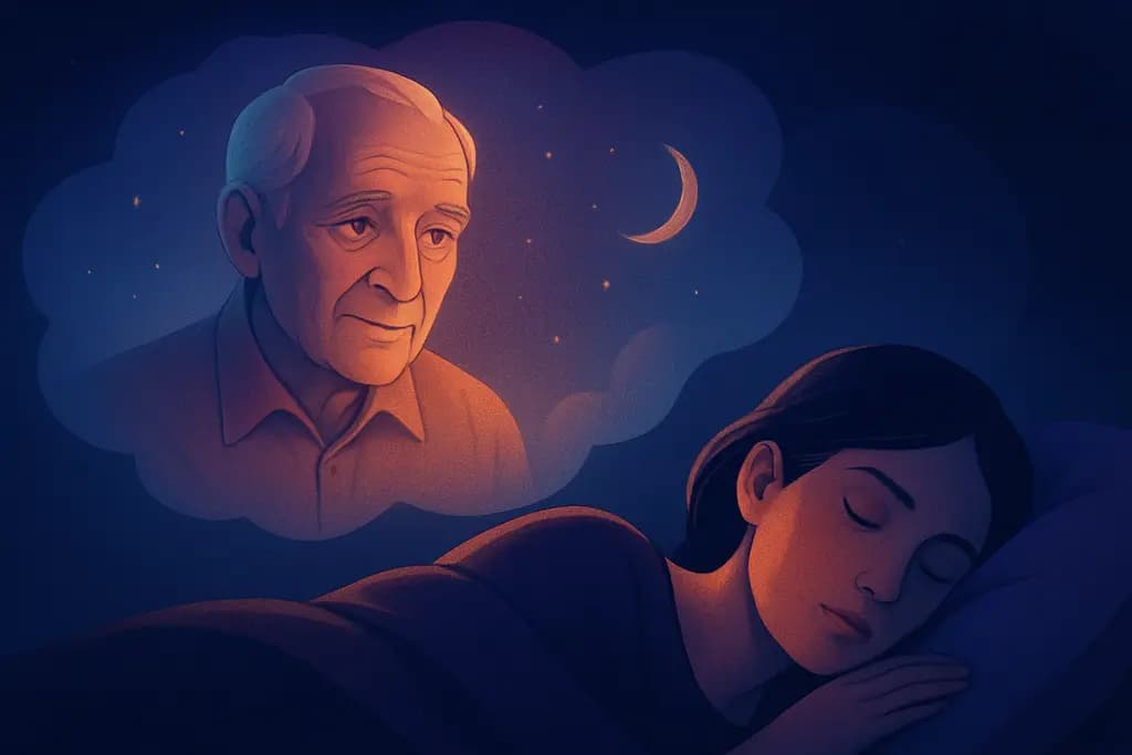 Dream illustration: Old neighbor from childhood