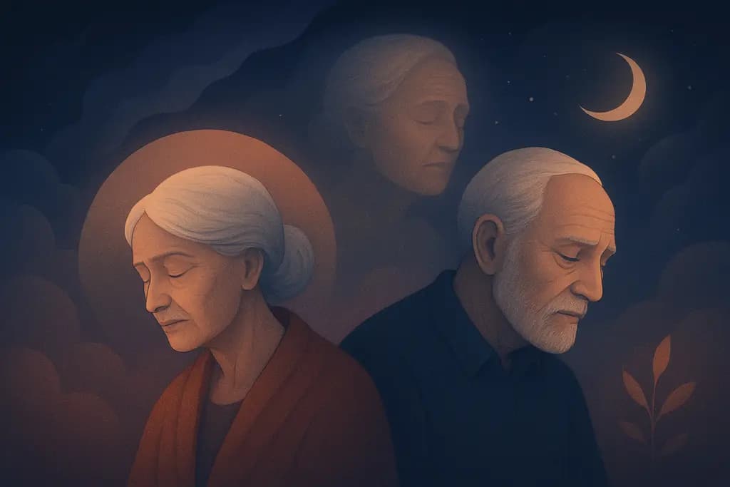 Dream illustration: Old People
