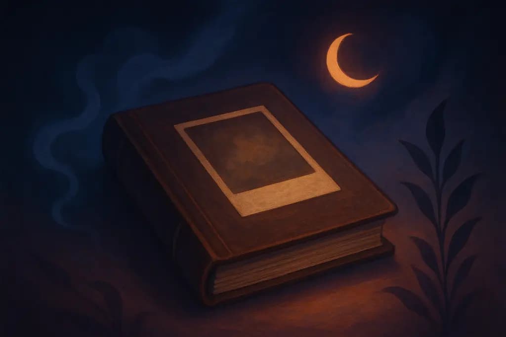 Dream illustration: Old photo album