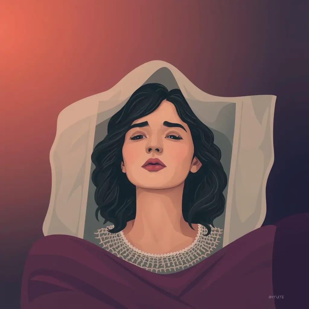 Dream illustration: Old photograph or portrait