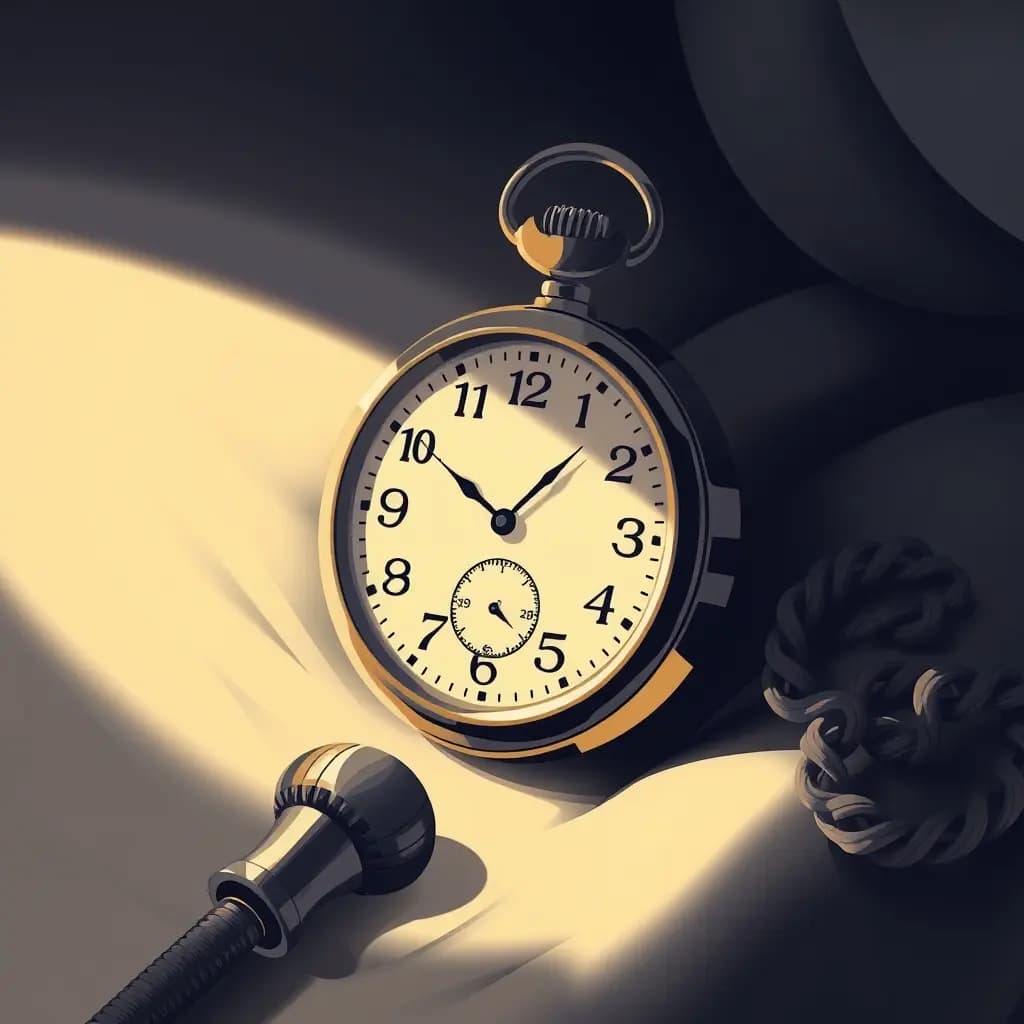 Dream illustration: Old watch