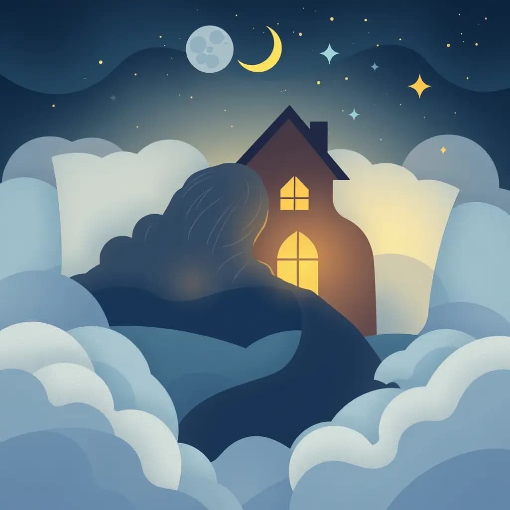 Dream illustration: Overlapping dreams at once