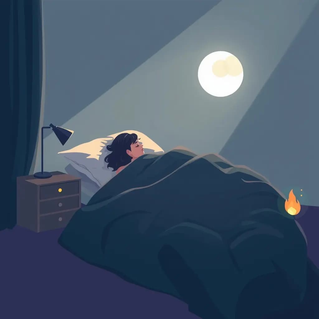 Dream illustration: Oversleep into next day