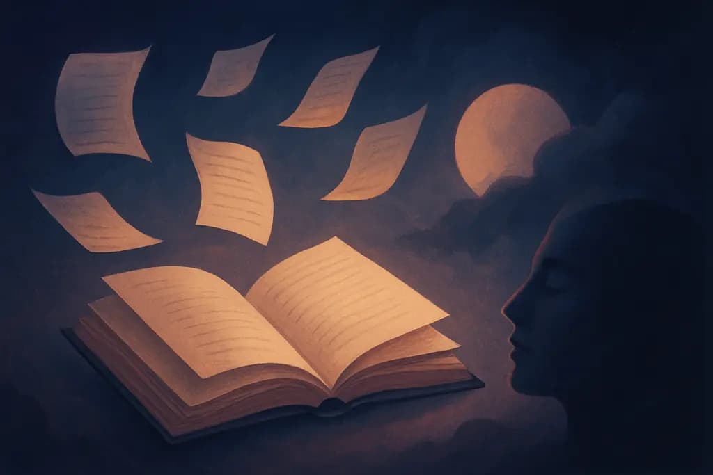 Dream illustration: Pages
