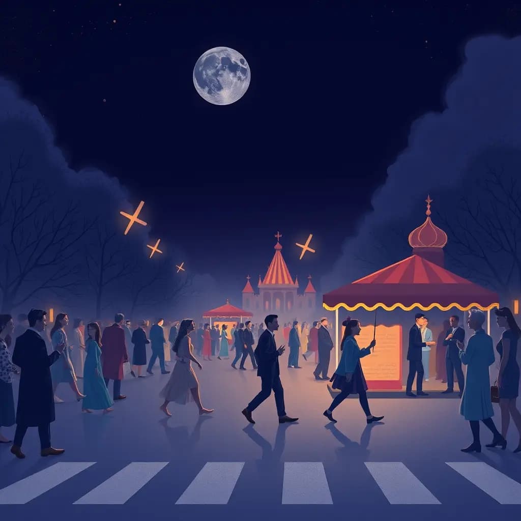 Dream illustration: Parade that bypasses you