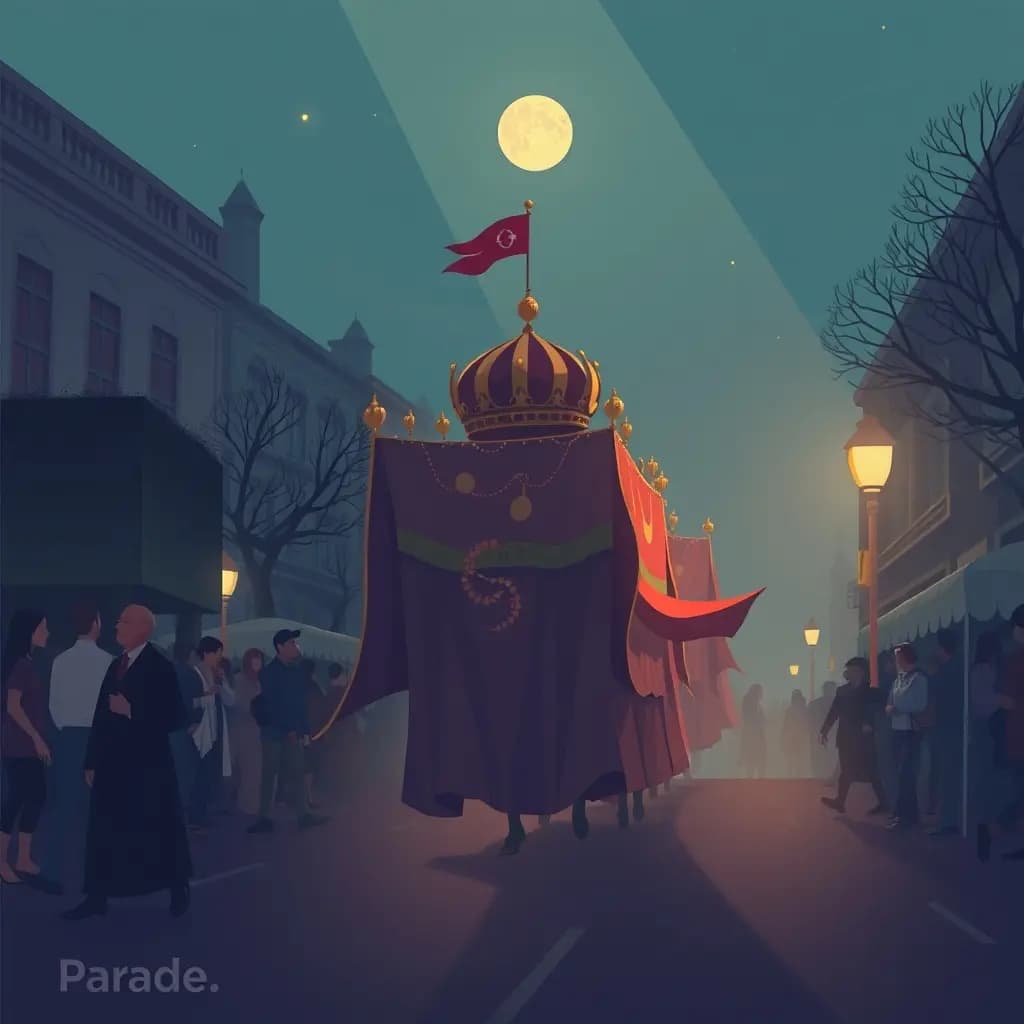 Dream illustration: Parade