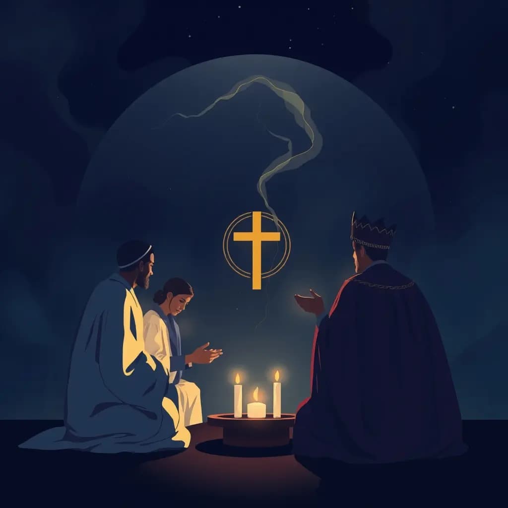 Dream illustration: Participating in a Religious Ritual