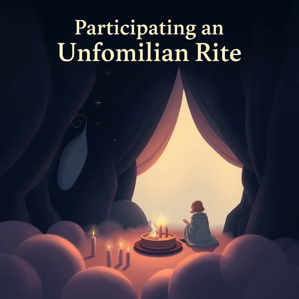 Dream illustration: Participating in an Unfamiliar Rite