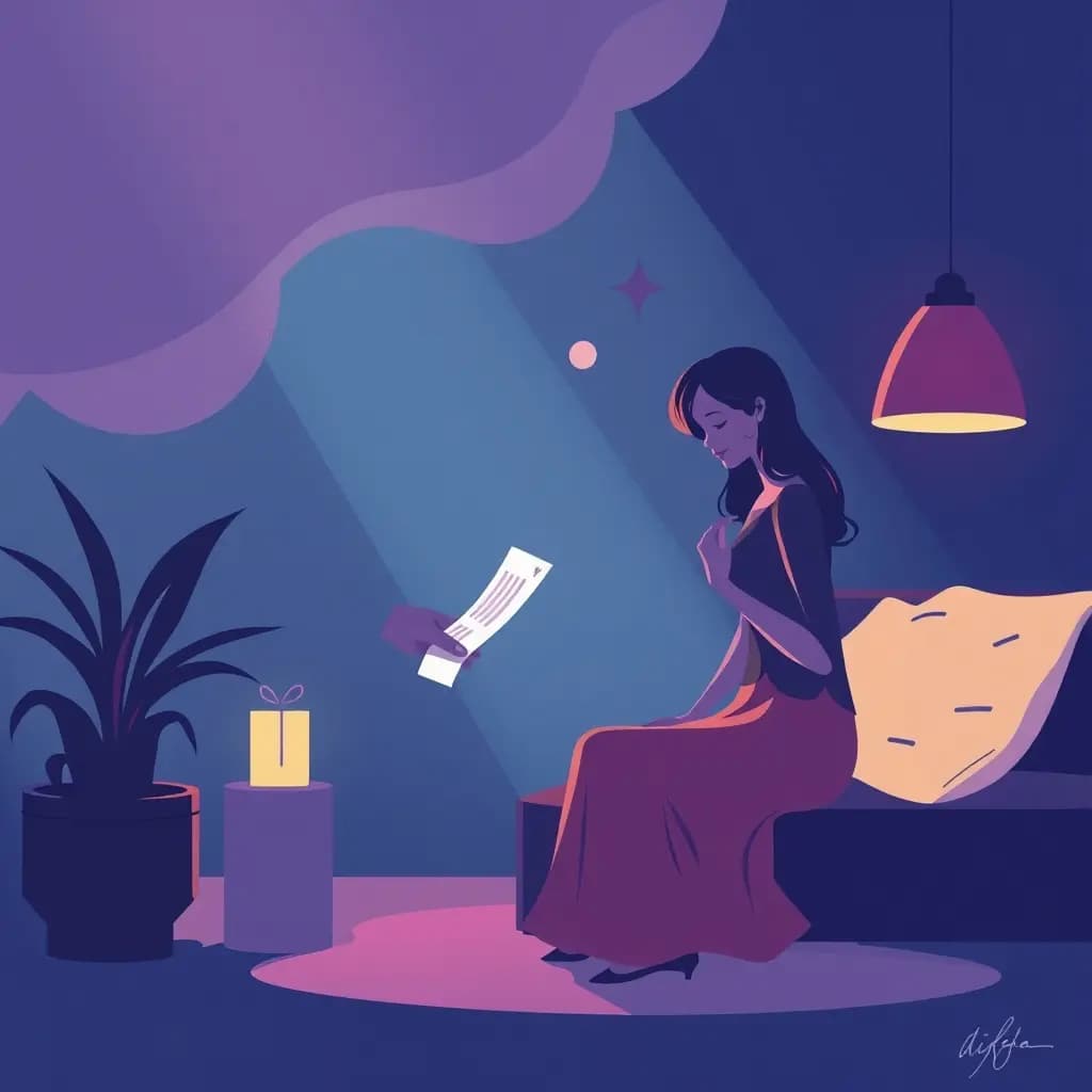 Dream illustration: Paying an unexpected fine