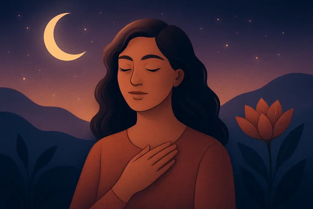 Dream illustration: Peaceful contentment