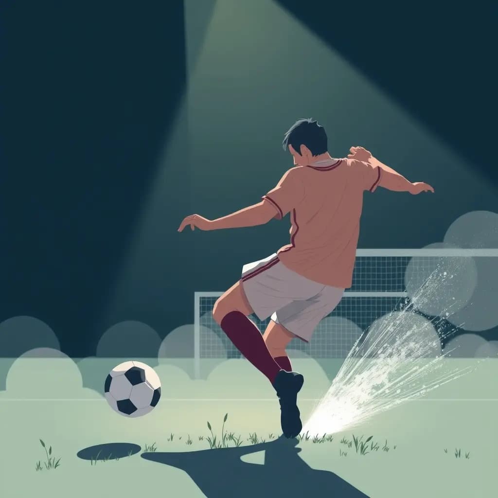 Dream illustration: Penalty Kick