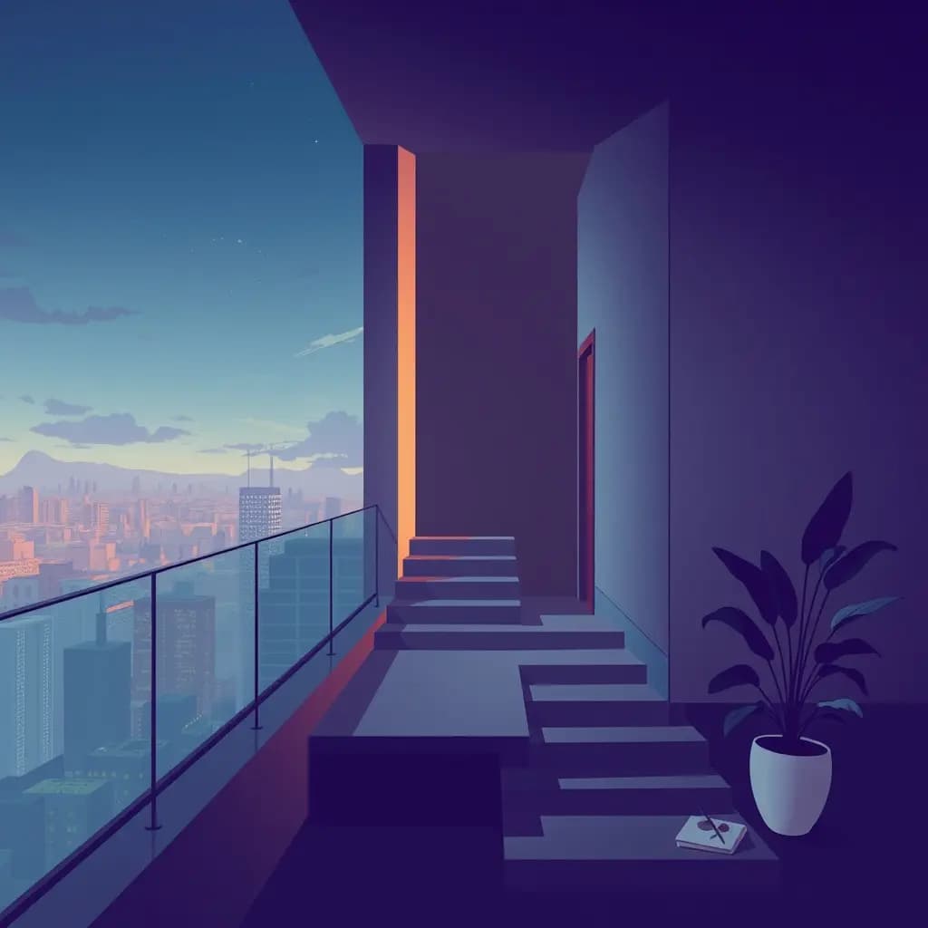 Dream illustration: Penthouse without stairs