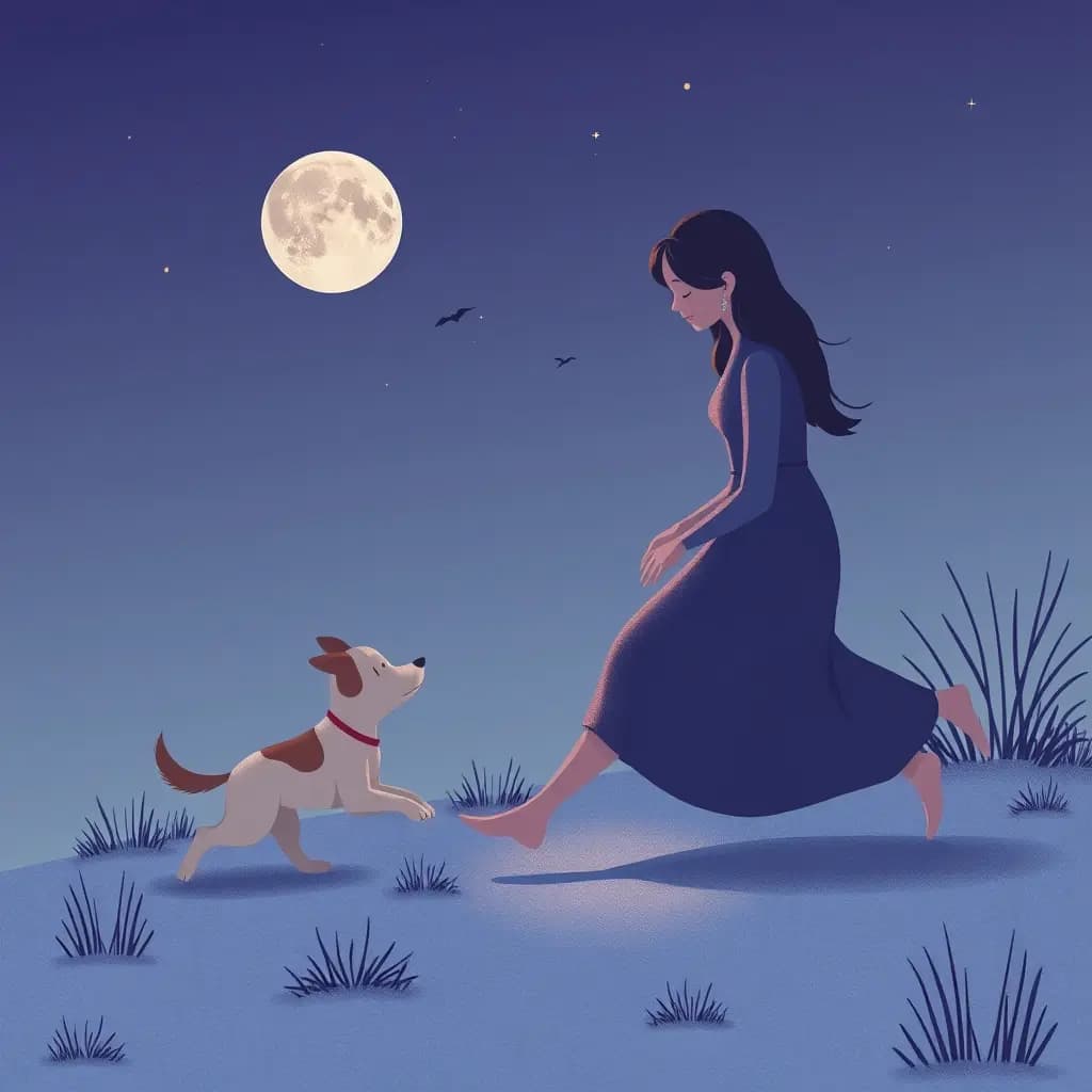 Dream illustration: Pet runs away