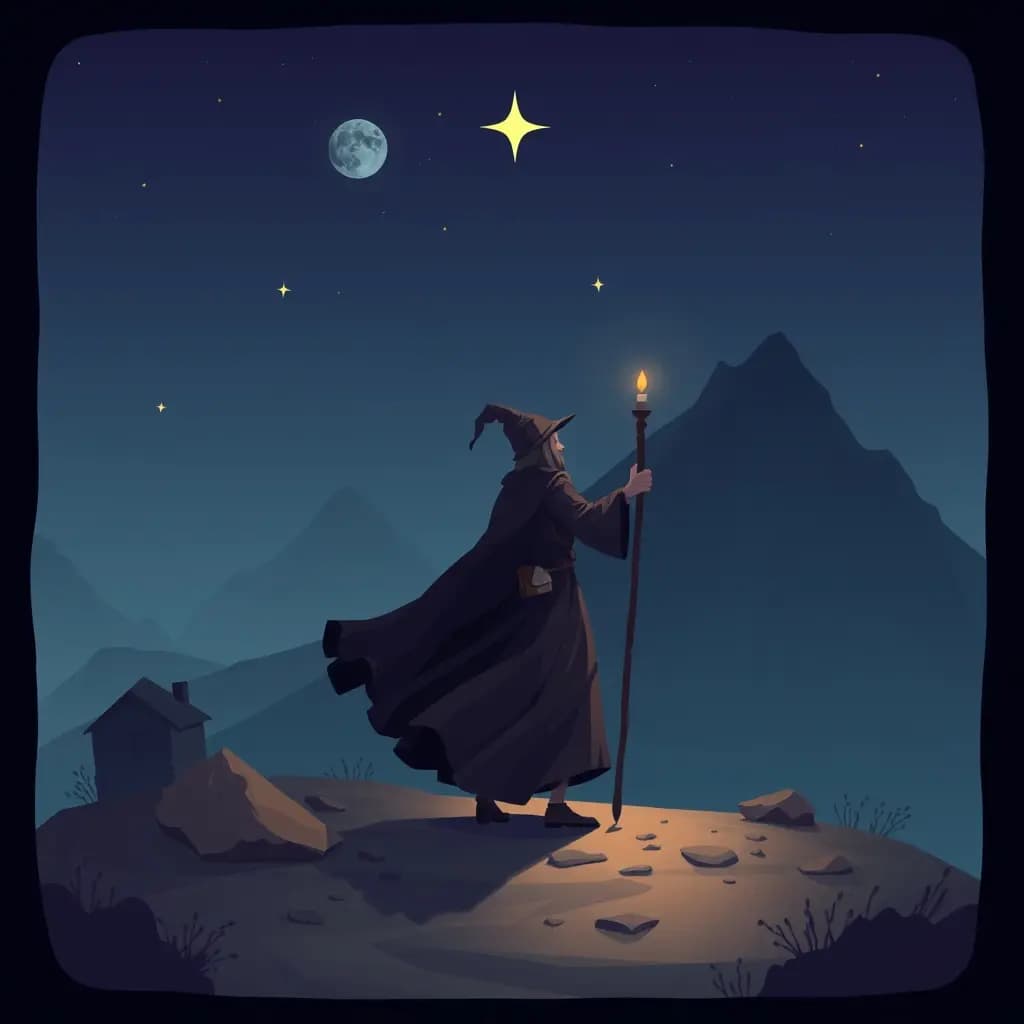 Dream illustration: Pilgrim loses the way