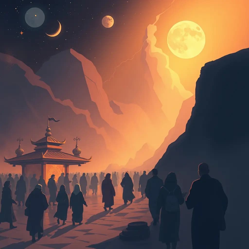 Dream illustration: Pilgrimage never ending