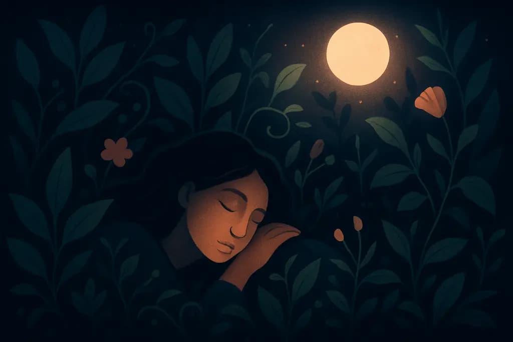 Dream illustration: Plant or Garden Overgrown