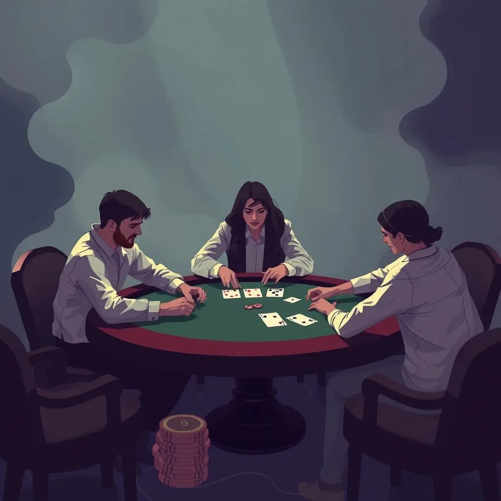 Dream illustration: Playing Blackjack