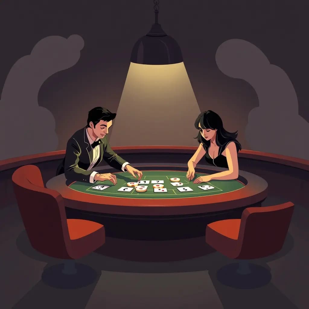 Dream illustration: Playing Craps