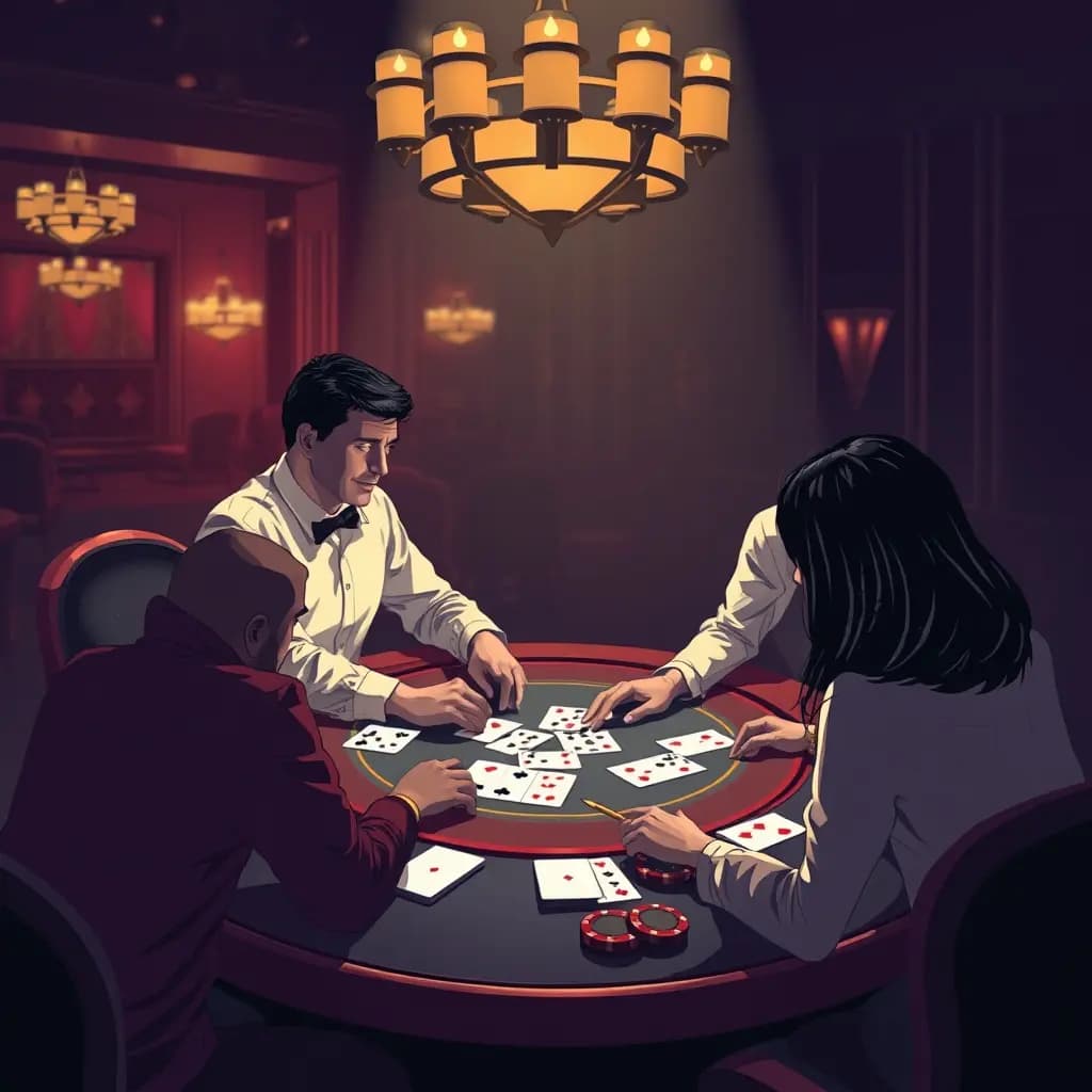 Dream illustration: Playing Pai Gow Poker