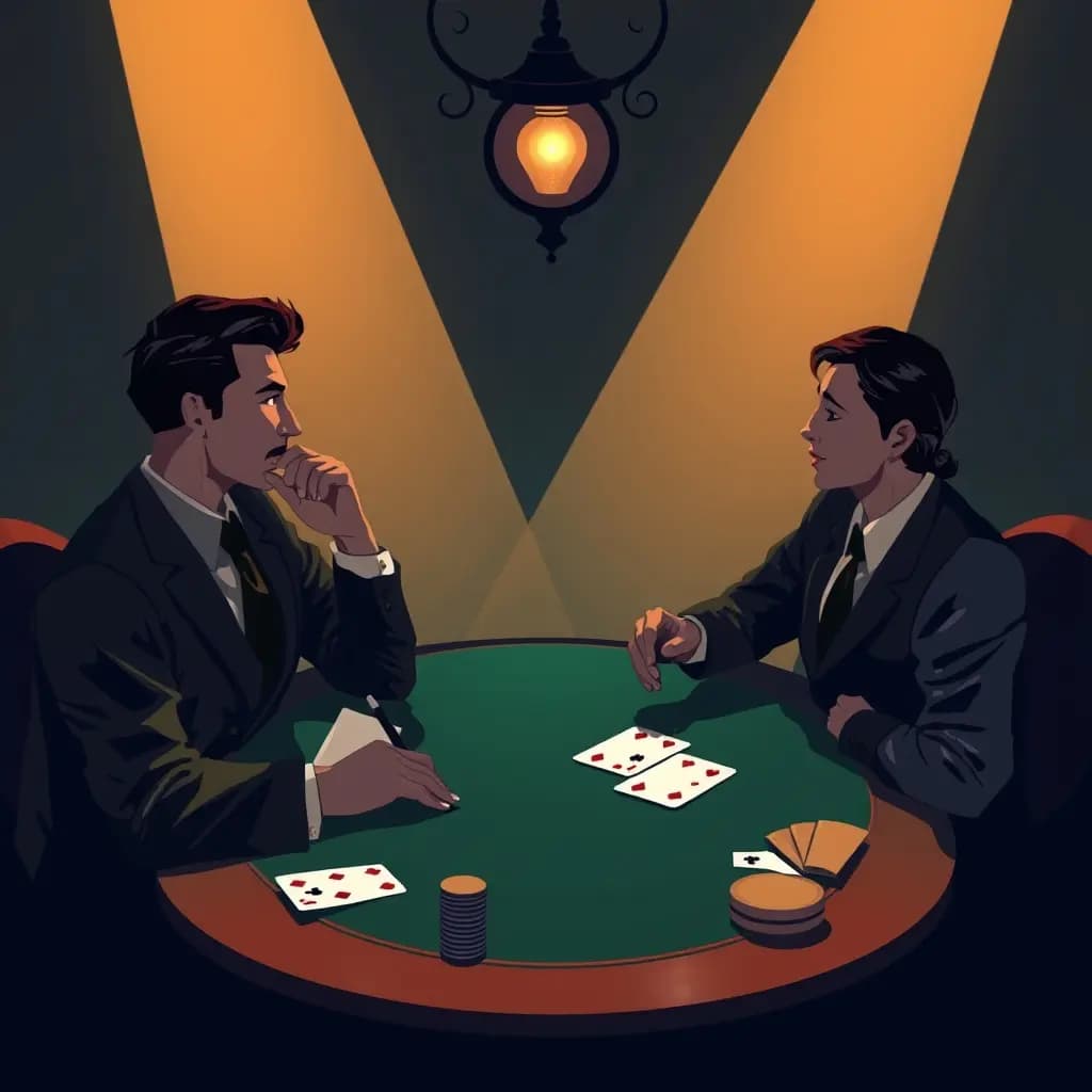 Dream illustration: Playing Poker With Your Boss