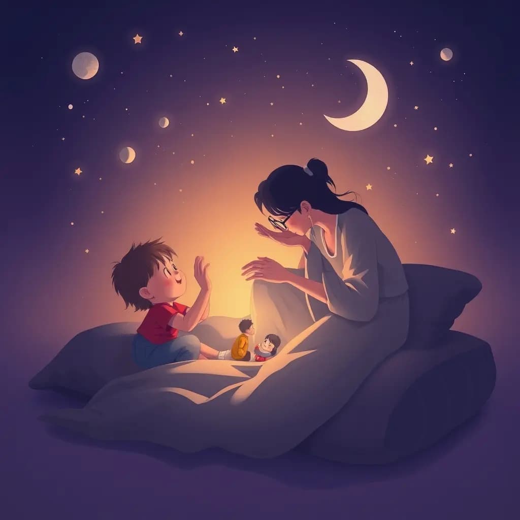 Dream illustration: Playing with your younger self