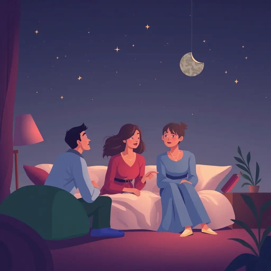 Dream illustration: Political Argument With Family