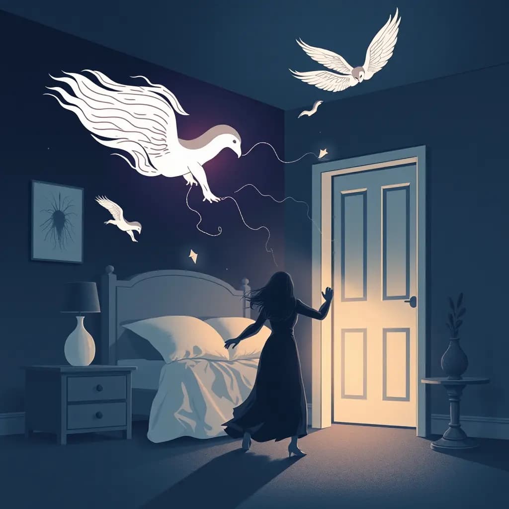 Dream illustration: Poltergeist Activity