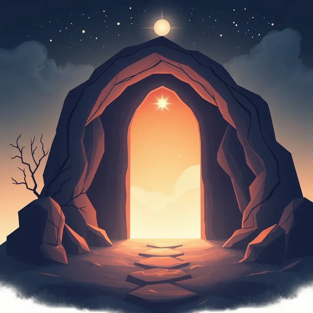 Dream illustration: Portal Opening to Another Realm