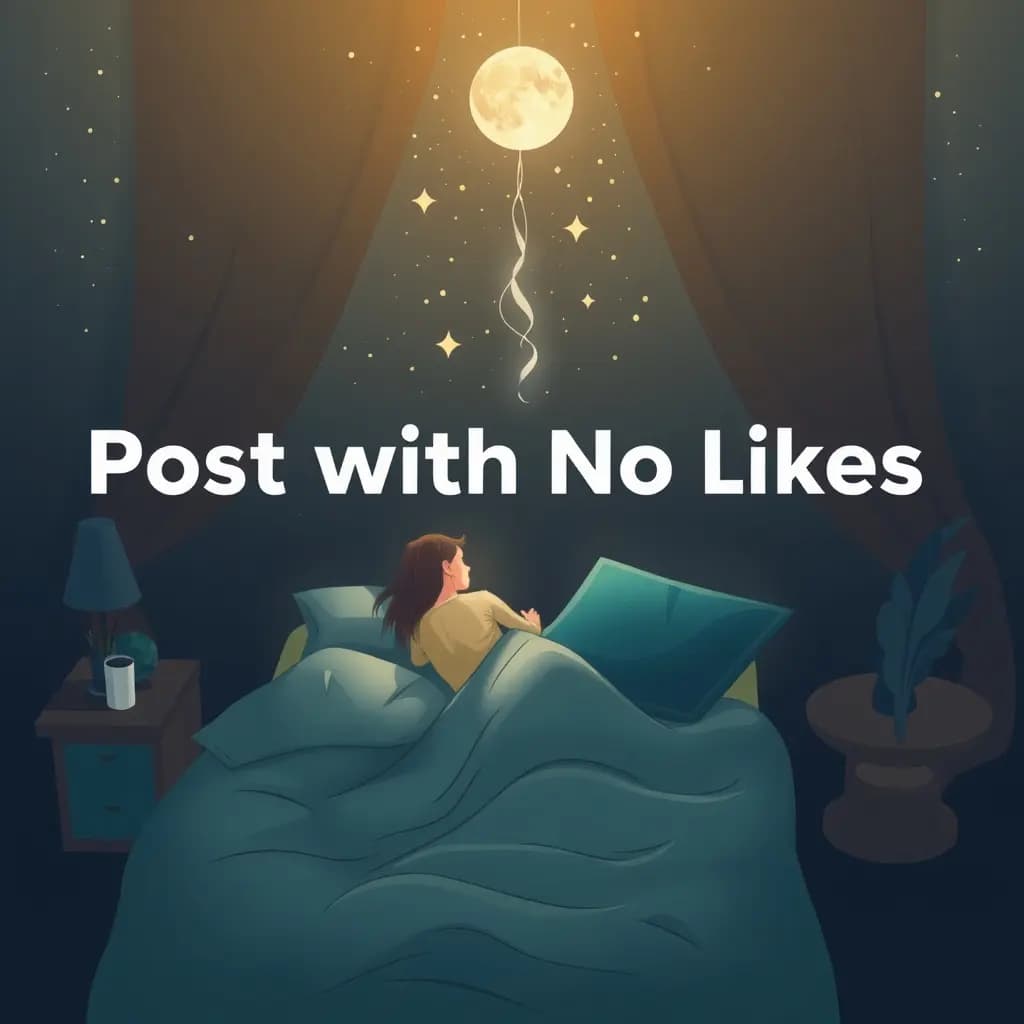 Dream illustration: Post with No Likes