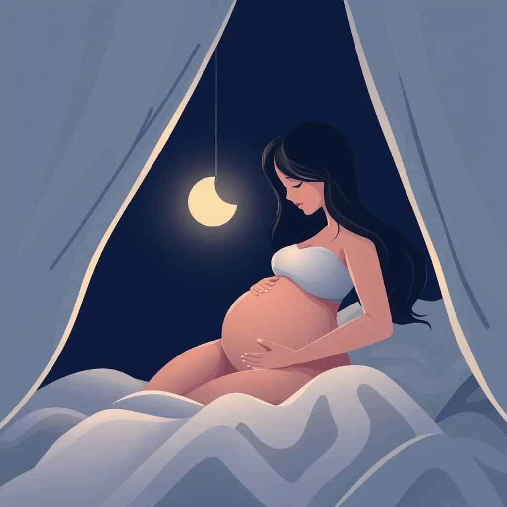 Dream illustration: Pregnancy in a dream