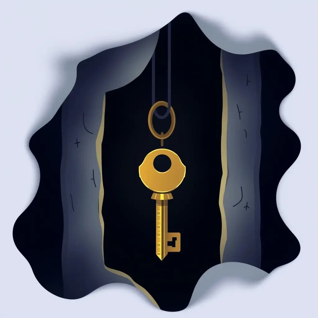 Dream illustration: Prison keys returned to you