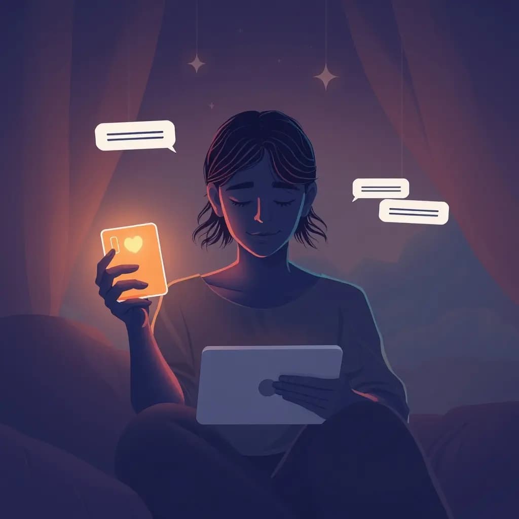 Dream illustration: Private messages showed publicly