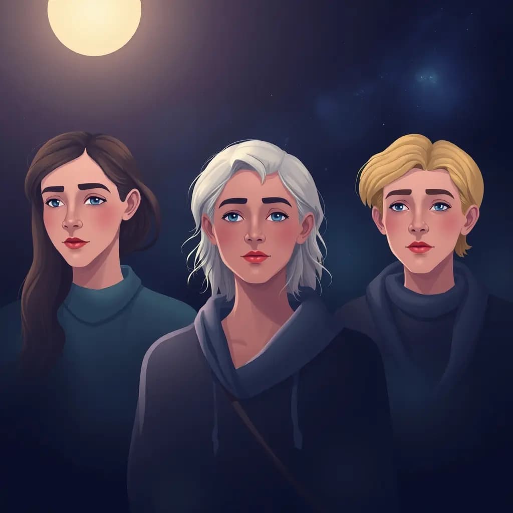 Dream illustration: Profile picture ages