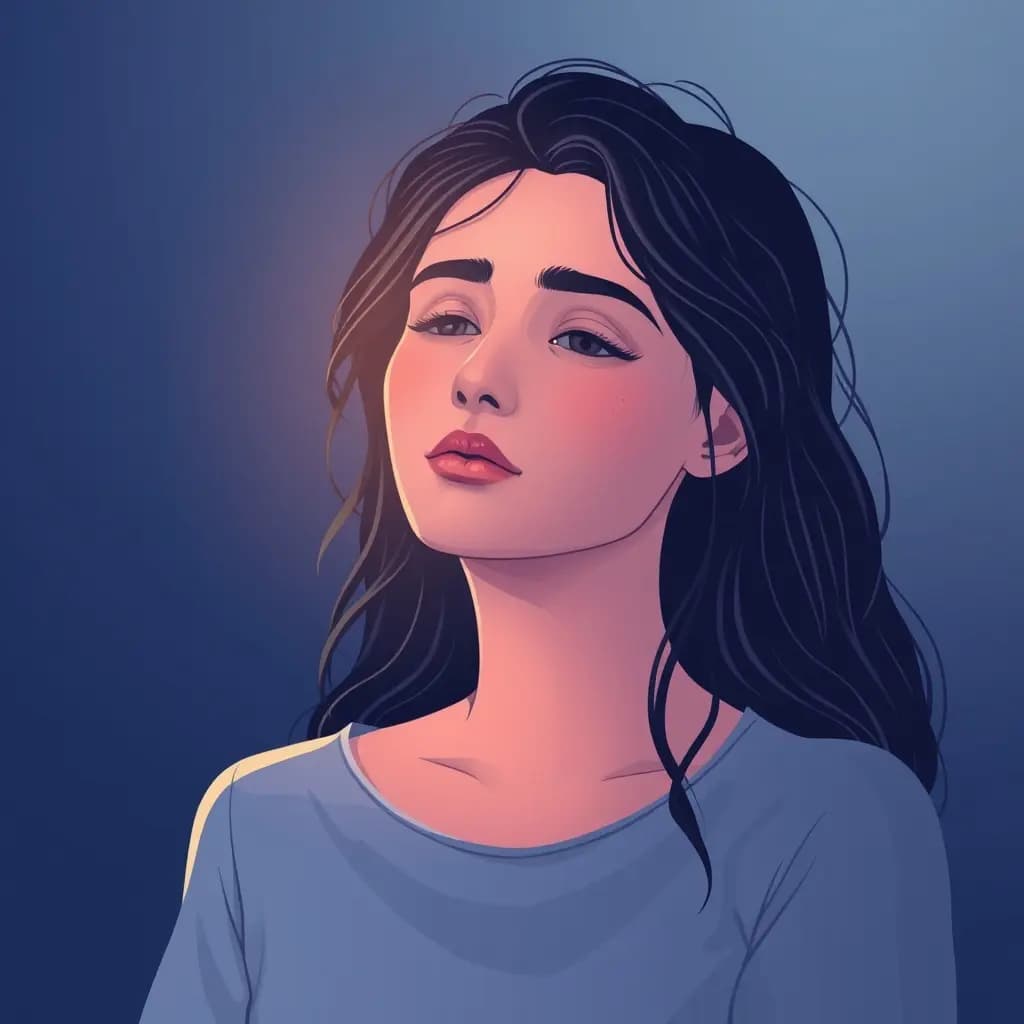 Dream illustration: Profile picture replaced by stranger