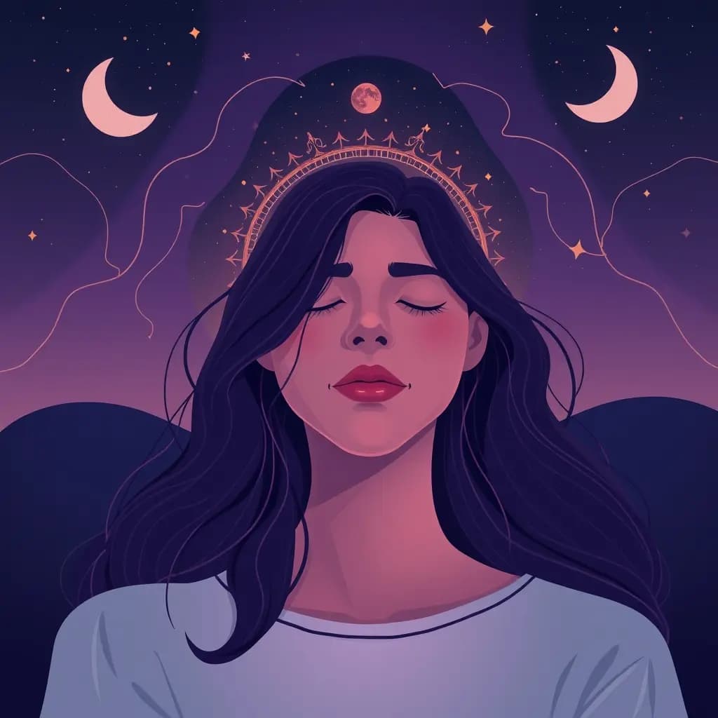 Dream illustration: Profile picture warping