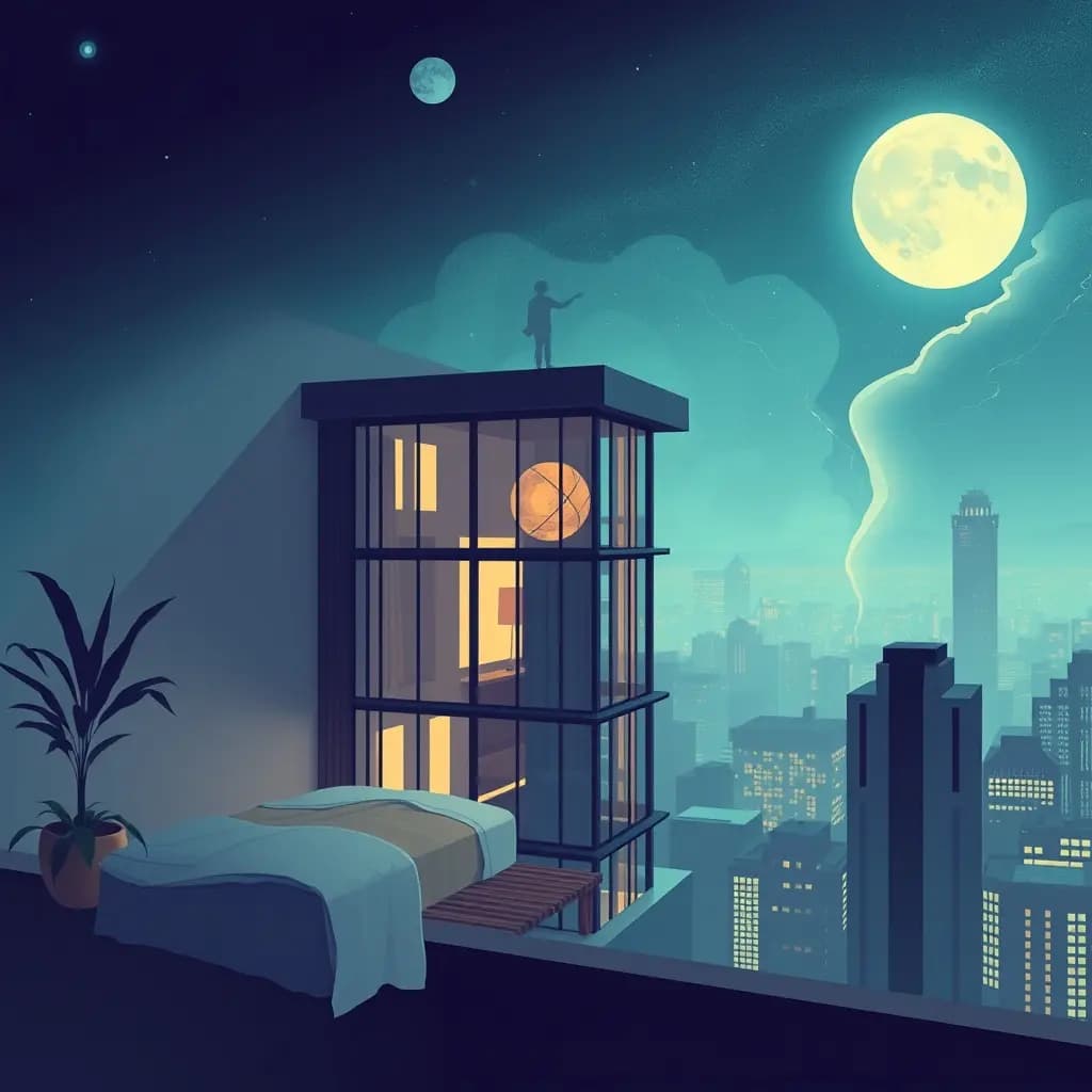 Dream illustration: Promised penthouse unavailable