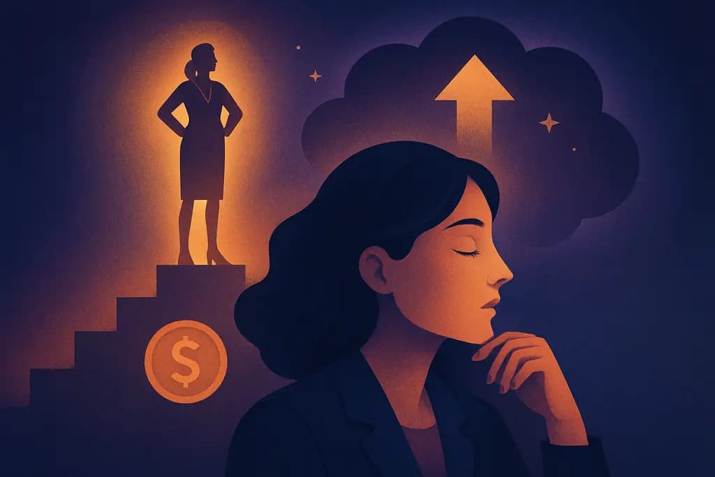 Dream illustration: Promoted at Work