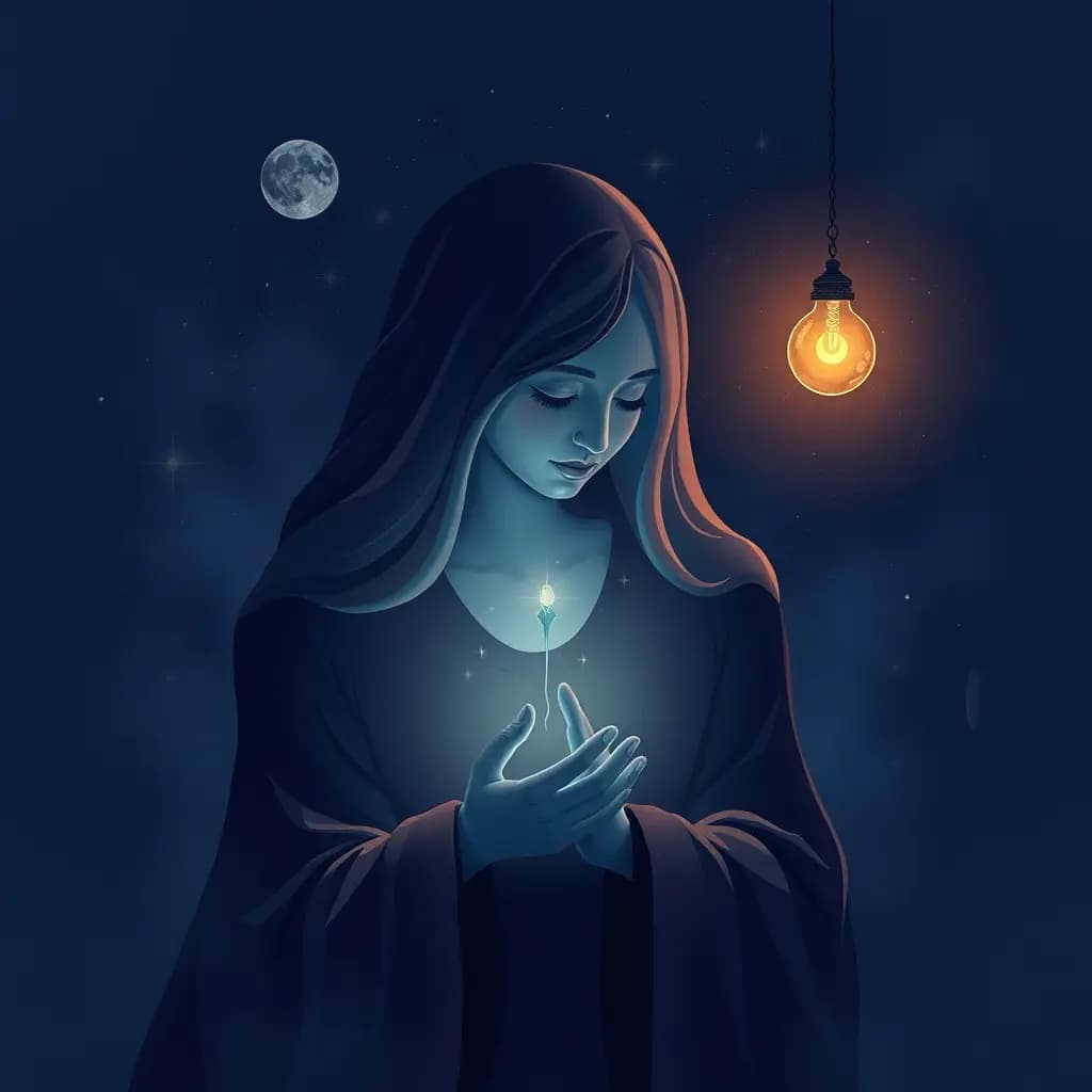 Dream illustration: Psychic