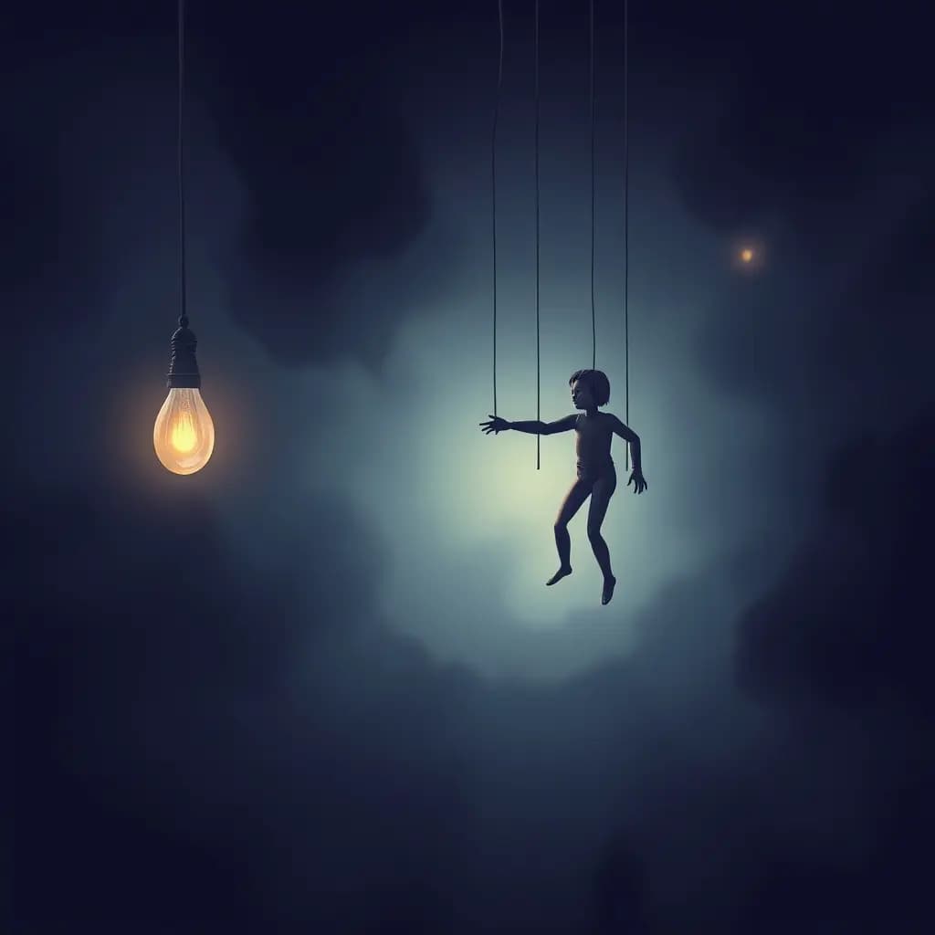 Dream illustration: Puppet on strings controlling you