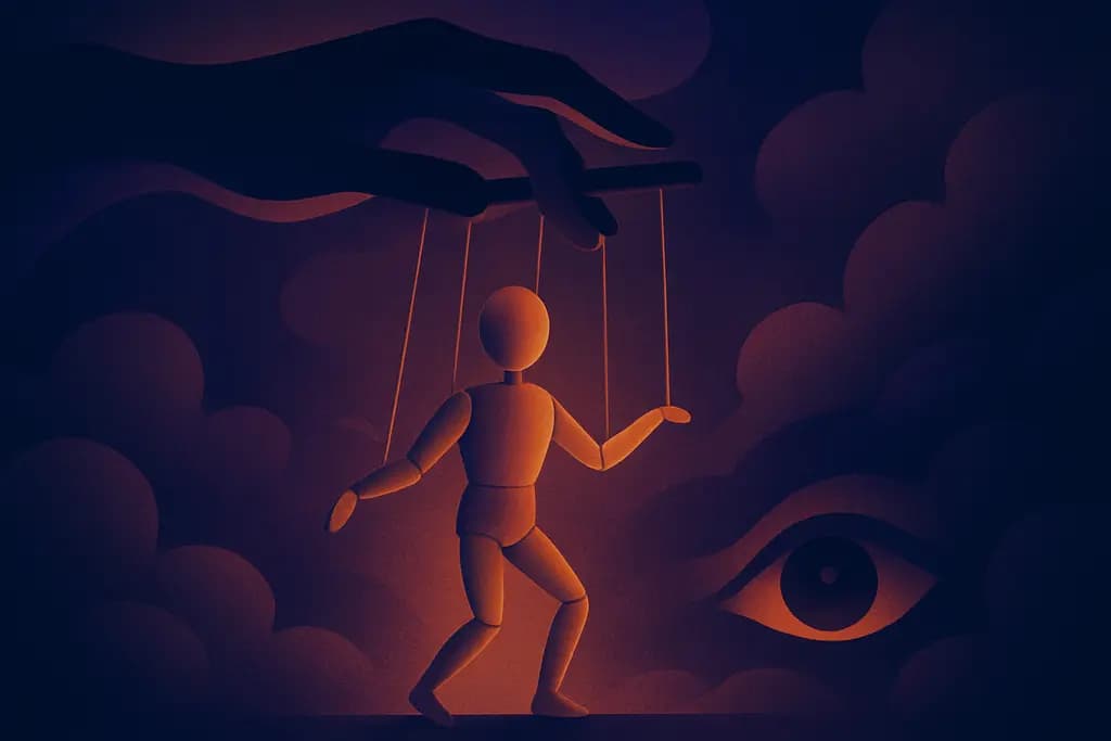 Dream illustration: Puppets