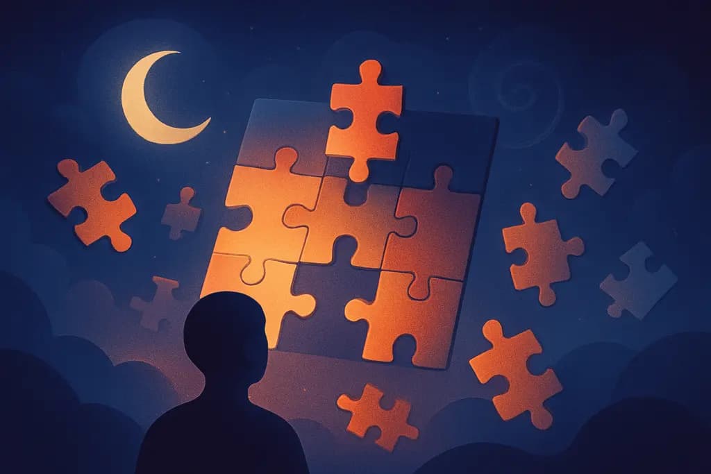 Dream illustration: Puzzles