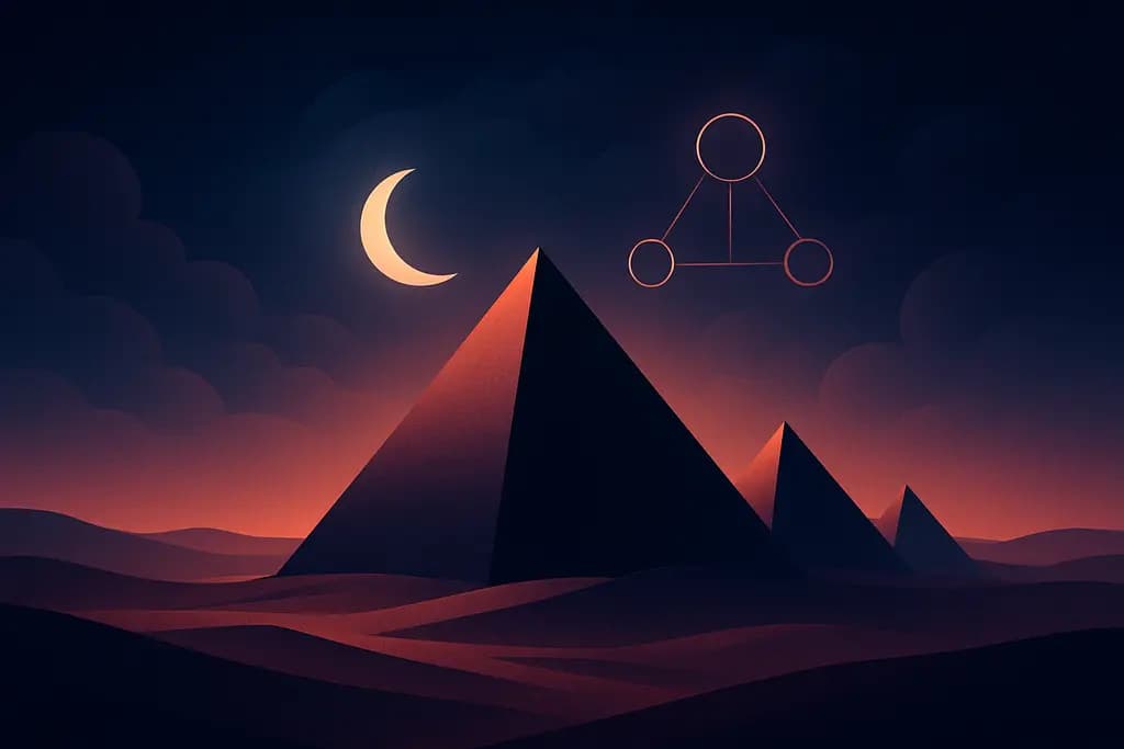 Dream illustration: Pyramids