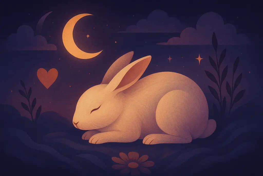 Dream illustration: Rabbits