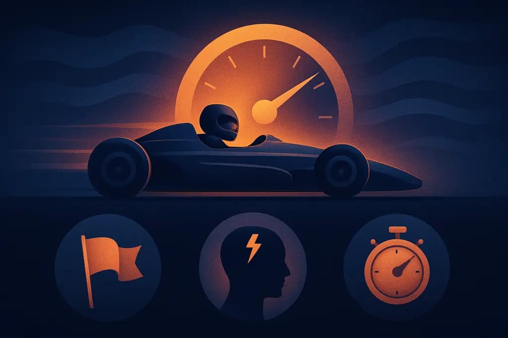 Dream illustration: Racing