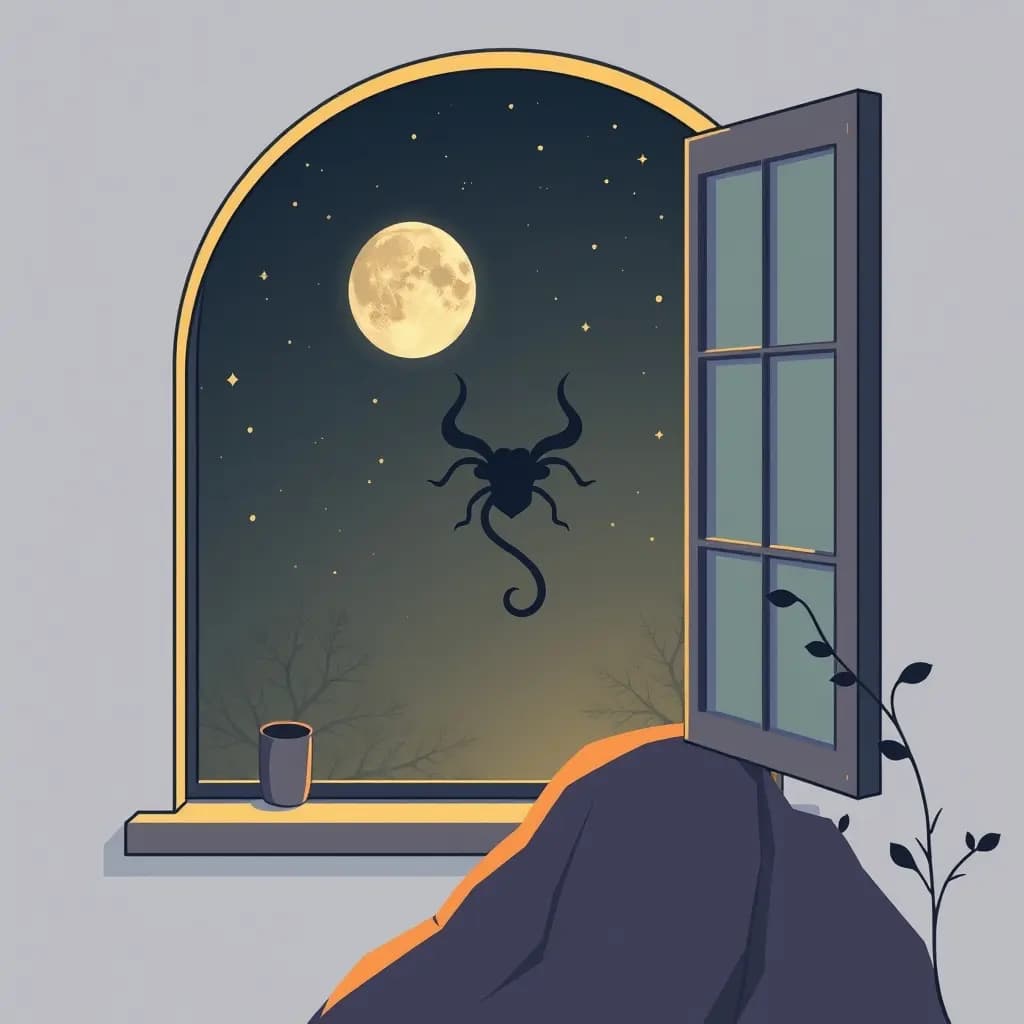 Dream illustration: Rahu near your window