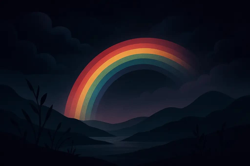 Dream illustration: Rainbow