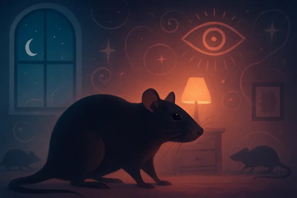 Dream illustration: Rat infestation in the home