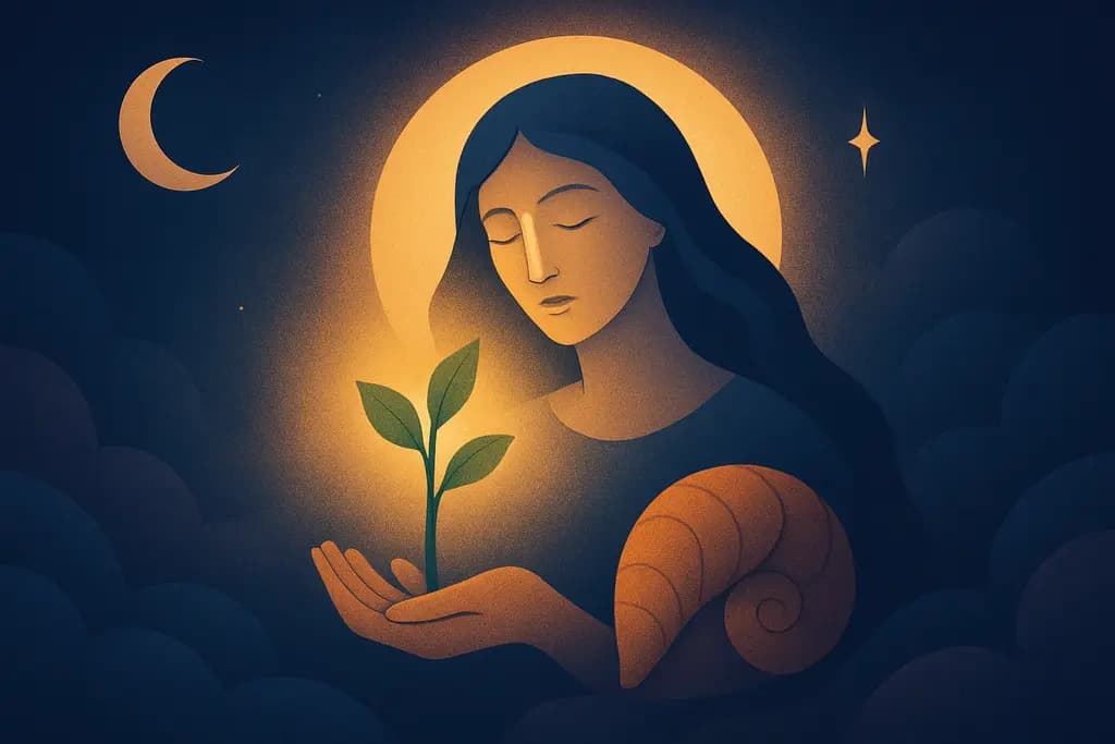 Dream illustration: Rebirth / renewal symbolism